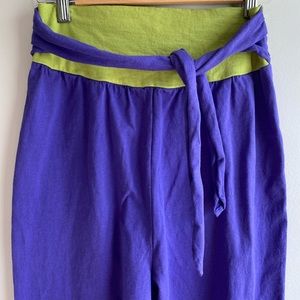 Vintage 80s Cotton Harem Pants